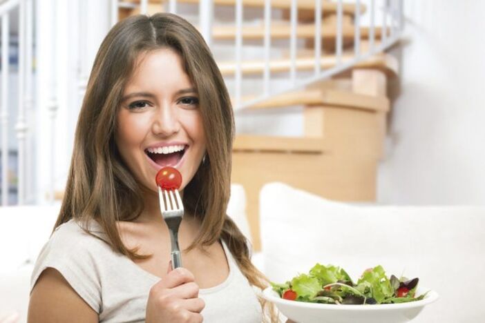 jíst zeleninový salát na dietě oblíbené