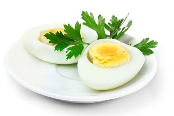 vařené vejce na hubnutí za týden o 7 kg