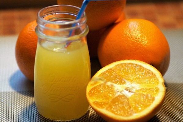 pomerančový džus pro hubnutí
